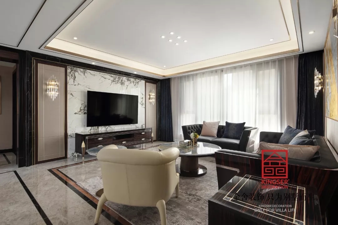 天山九峯165平米港式風格裝修實景圖