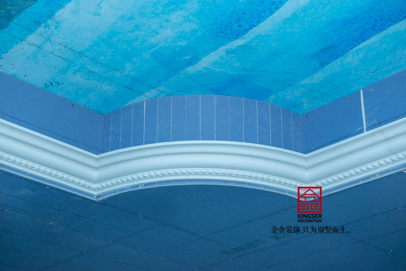 保利拉菲公館裝修施工現場