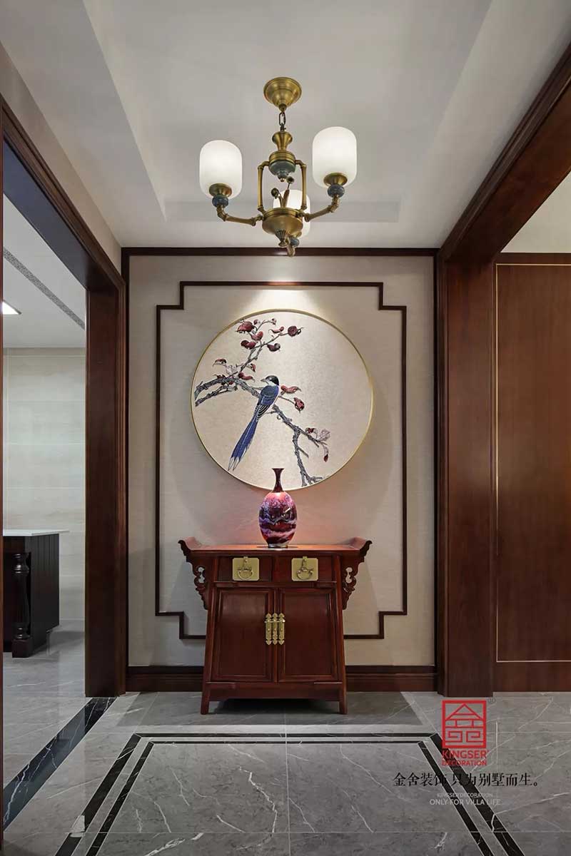 國賓壹號210平米中式風(fēng)格裝修實(shí)景圖