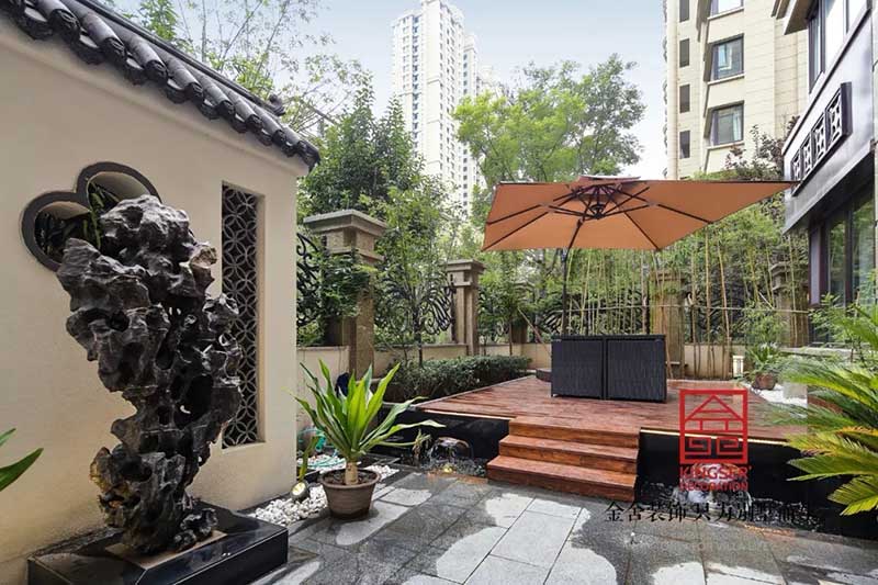 國賓壹號210平米中式風(fēng)格裝修實(shí)景圖