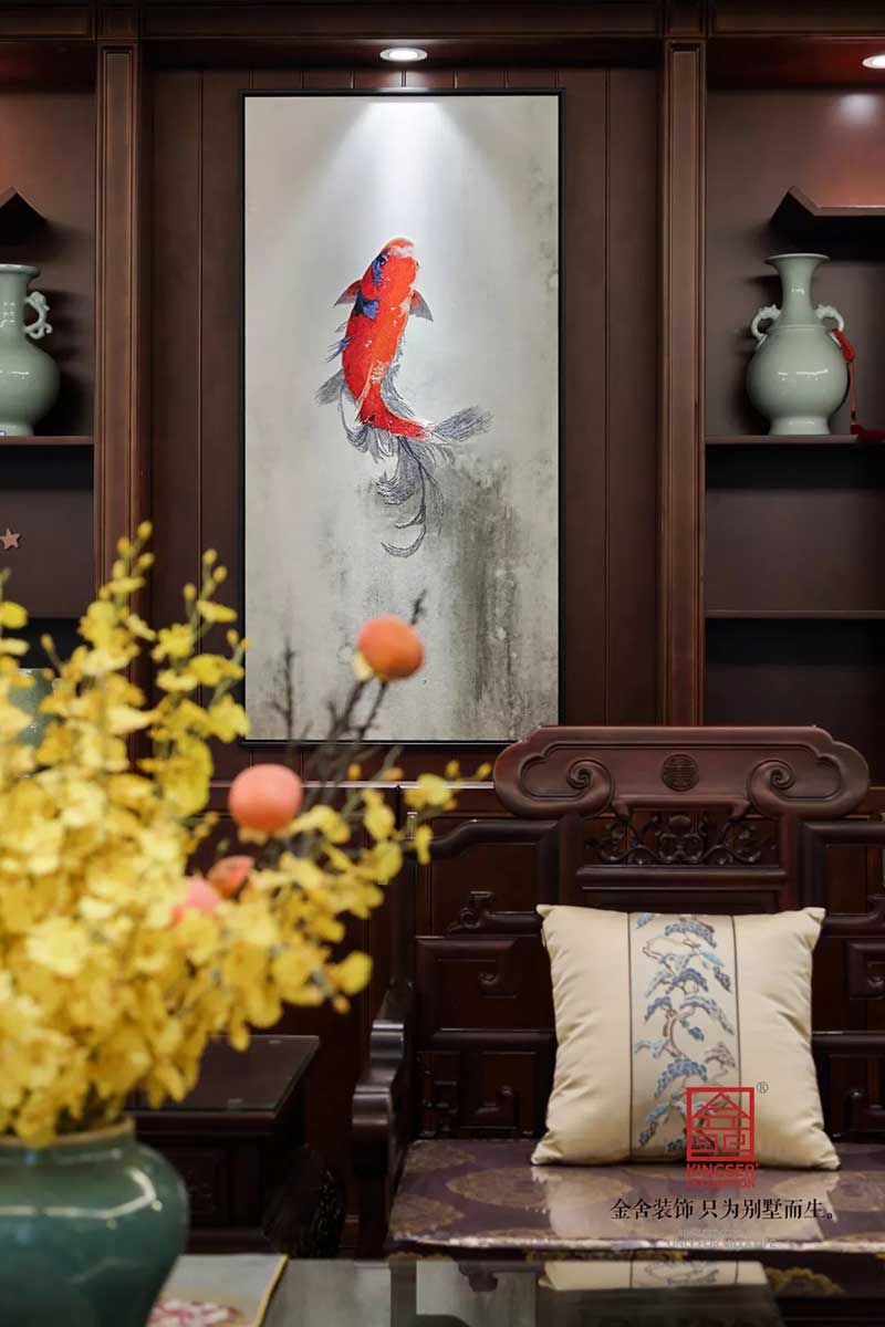 國賓壹號210平米中式風(fēng)格裝修實(shí)景圖