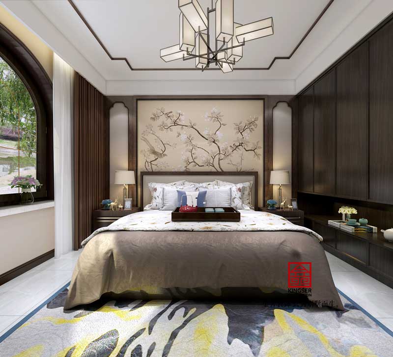 國賓壹號裝修-中式風格-臥室