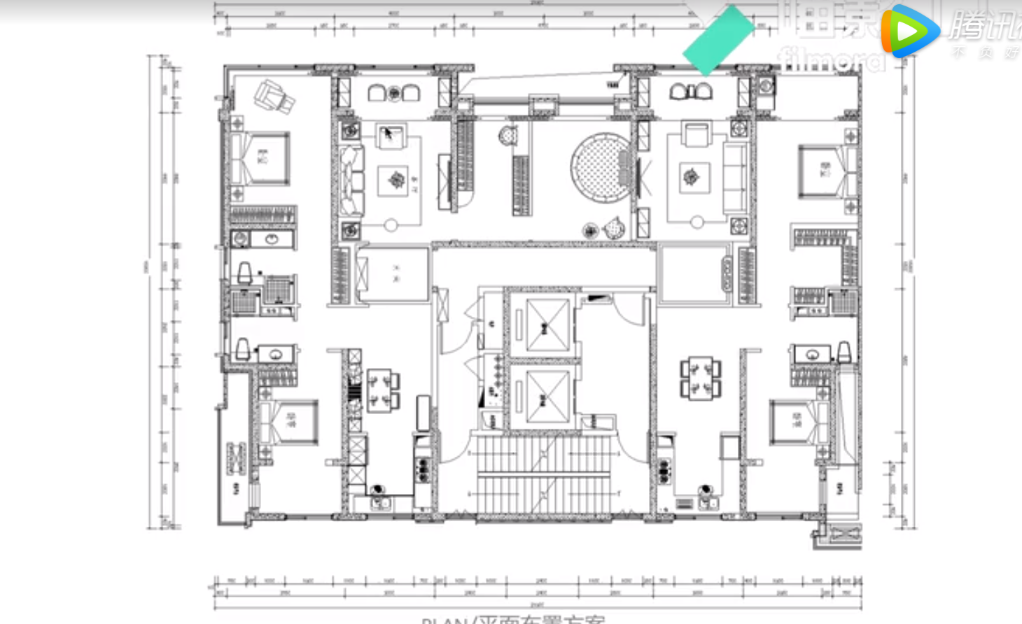 融創中心155平米戶型解析