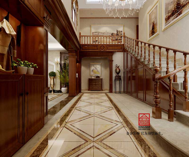 贊皇自建別墅380平米歐式風格裝修效果圖