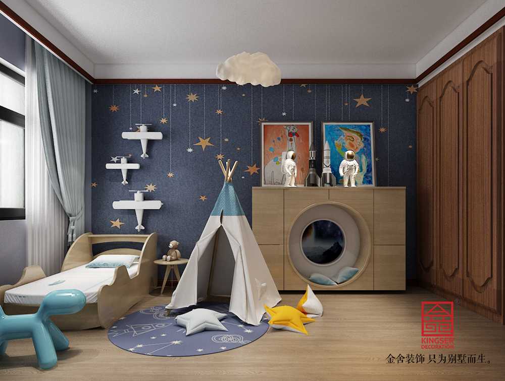 融創中心217平裝修-兒童房