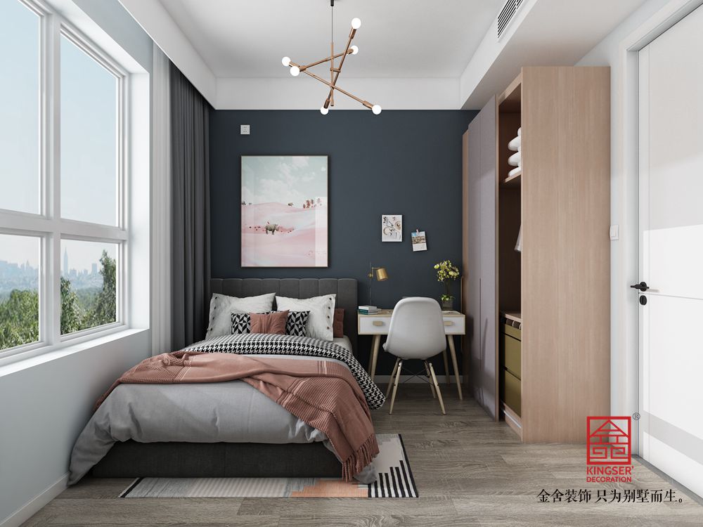 東南智匯城94平米現代風格裝修-兒童房