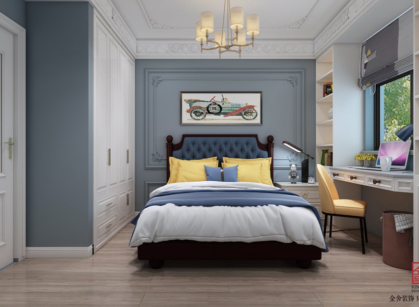 悅傾城140平米裝修-美式風格-兒童房