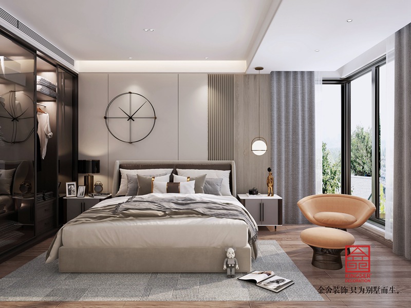 融創中心輕奢風格裝修效果圖