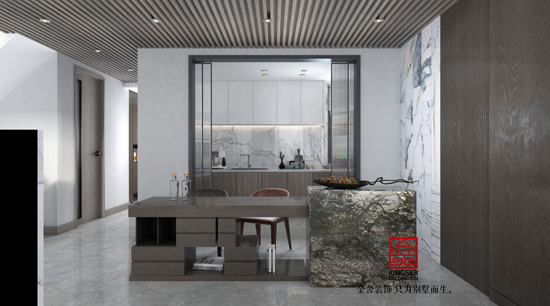 中央云著264平現代風格研發效果圖