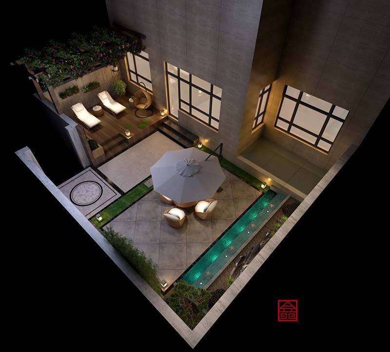 萬(wàn)和原著下躍-裝修設(shè)計(jì)-庭院