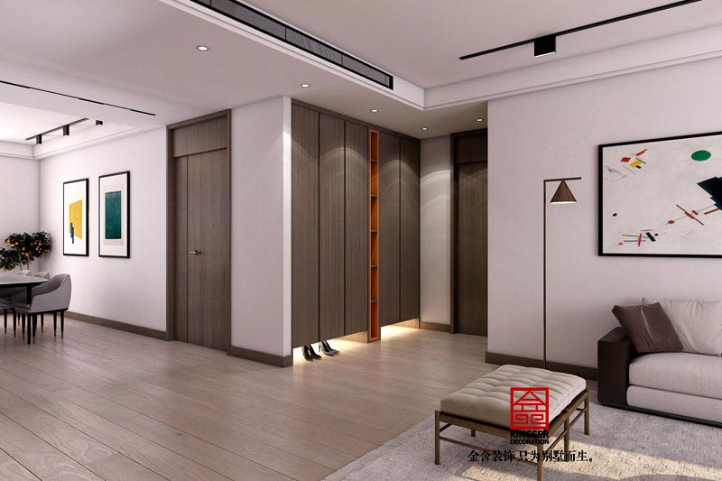 融創中心217平米現代風格裝修效果圖