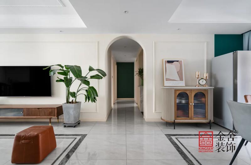 盛邦大都會(huì)北歐復(fù)古風(fēng)格裝修實(shí)景圖