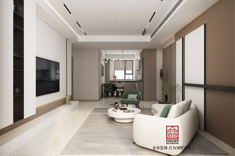 維多利亞118平現代風格研發效果圖