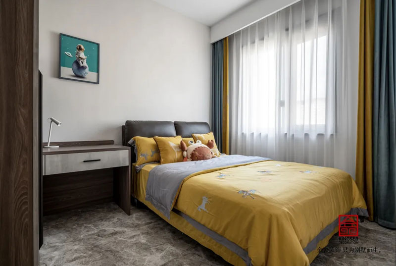 國赫天著港式輕奢風格實景圖