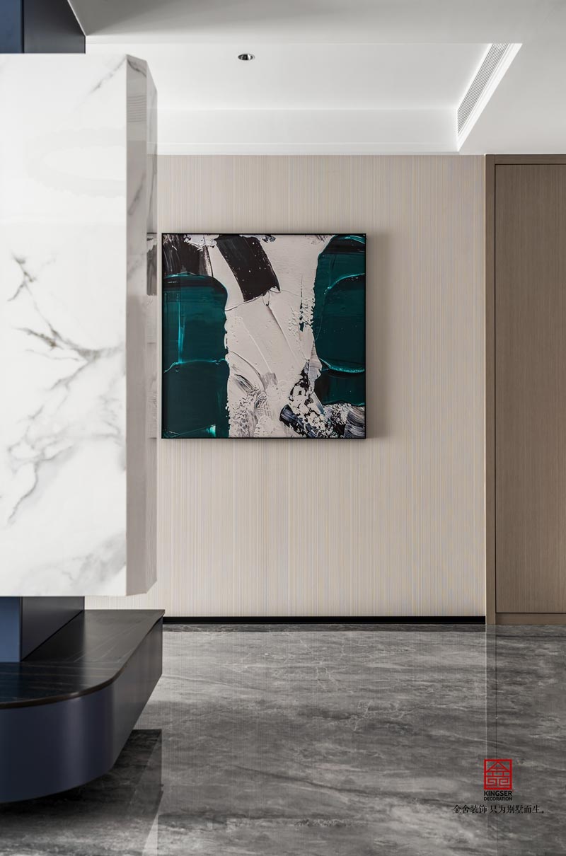 融創(chuàng)中心217㎡現(xiàn)代風(fēng)格裝修實景圖