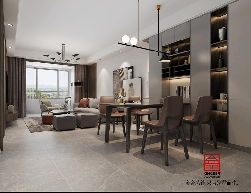 東南智匯城現代極簡風格裝修效果圖