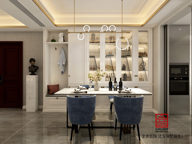 融創中心180㎡現代輕奢風格裝修