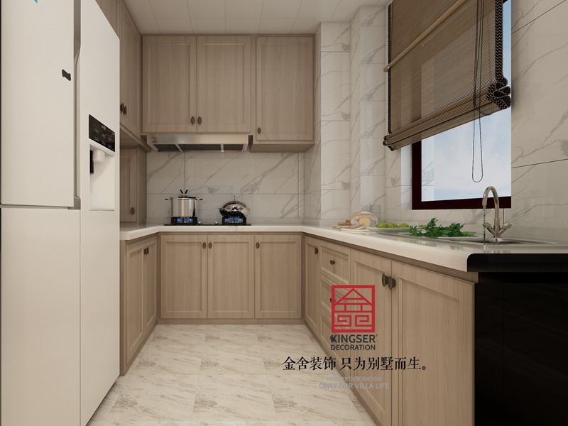 國赫天著裝修設計廚房效果圖