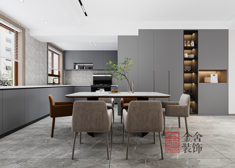 榮盛御府現代風格裝修設計