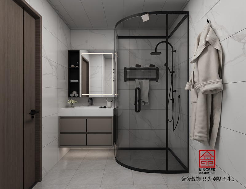 北城國際170㎡現代風格裝修設計