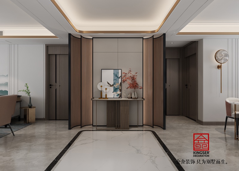 翰林國際165平新中式風(fēng)格裝修設(shè)計(jì)