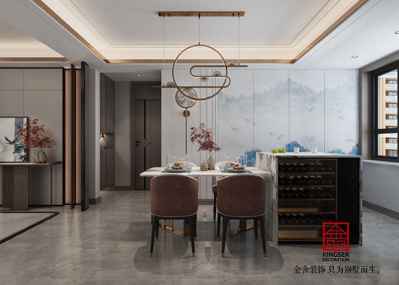 翰林國際165平新中式風(fēng)格裝修設(shè)計(jì)