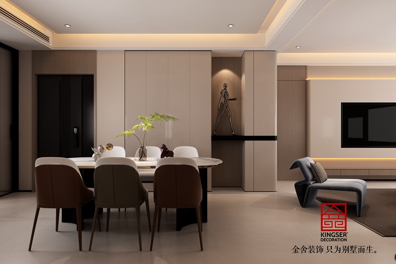 國仕山極簡風格裝修效果圖