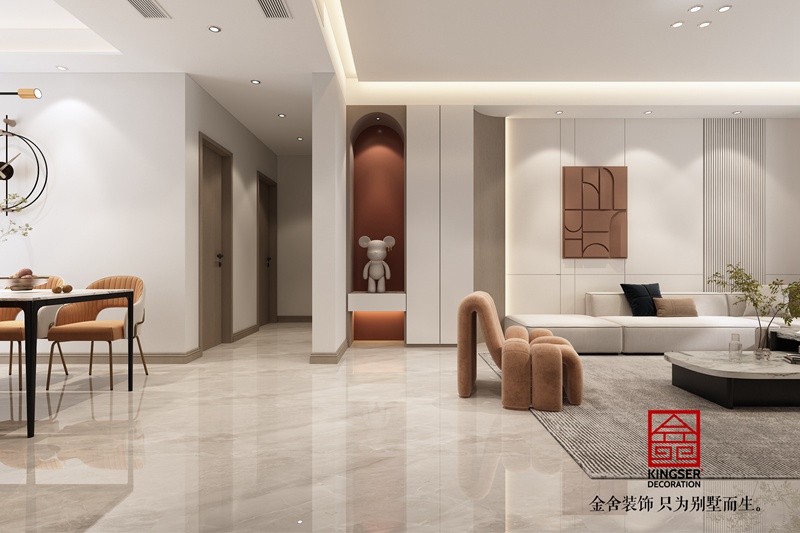 錦江府現代簡約風格裝修效果圖