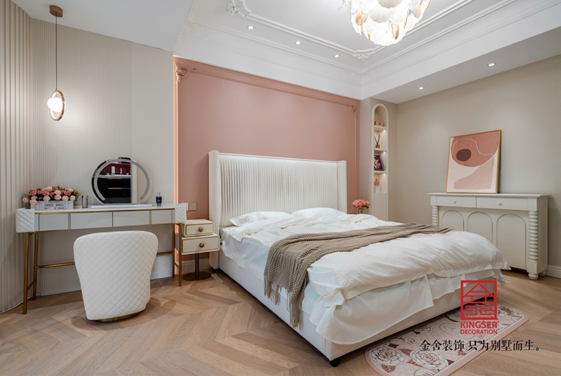 榮盛御府500㎡法式風格裝修實景圖