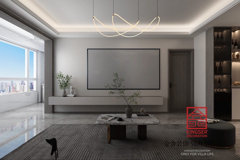 國仕山146平米現(xiàn)代風(fēng)格裝修設(shè)計(jì)