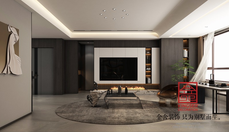 德賢華府190㎡現(xiàn)代風格裝修設(shè)計