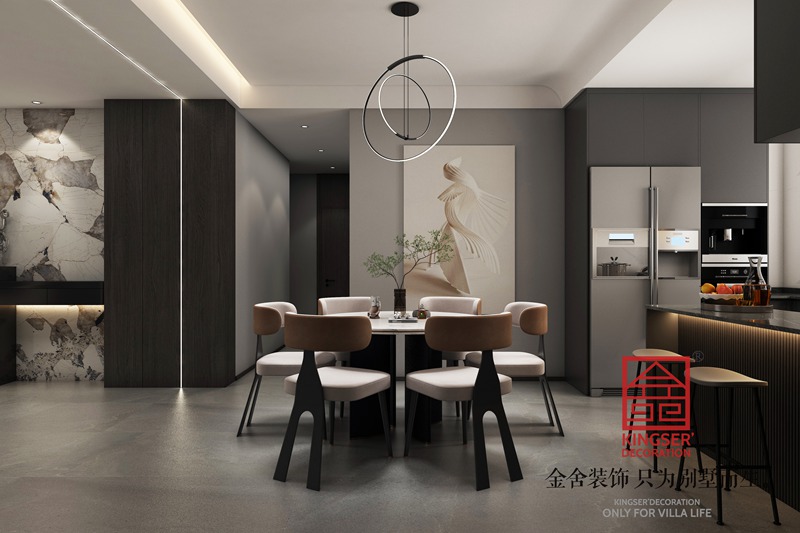 德賢華府190㎡現(xiàn)代風格裝修設(shè)計