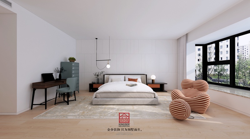 恒大華府極簡主義別墅裝修設計