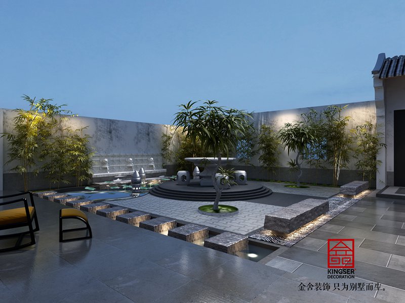 ?別墅庭院設計裝修技巧，謹記以下幾點