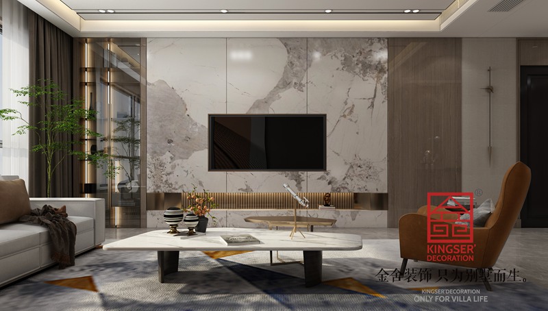 國赫天著183平米現(xiàn)代風格裝修設計