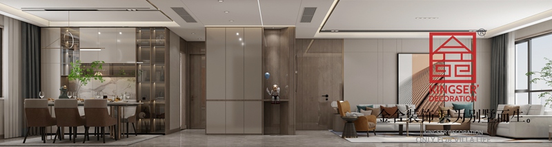 國赫天著183平米現(xiàn)代風格裝修設計