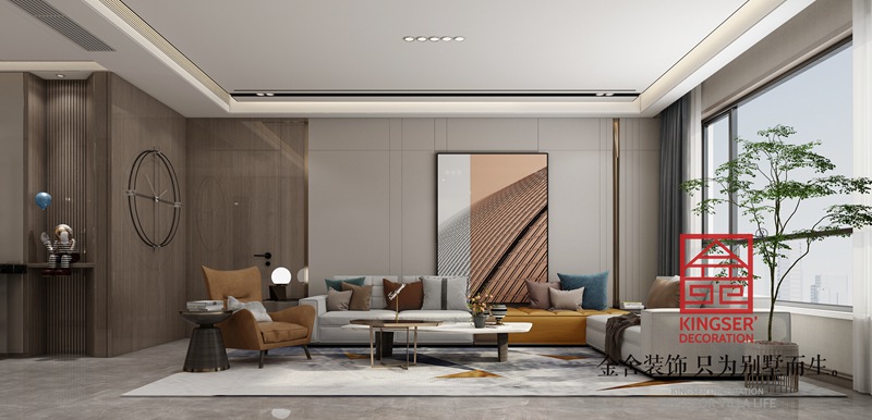 國赫天著183平米現(xiàn)代風格裝修設計