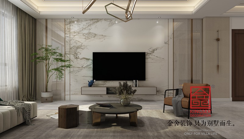 國赫天著183㎡現代風格裝修效果圖