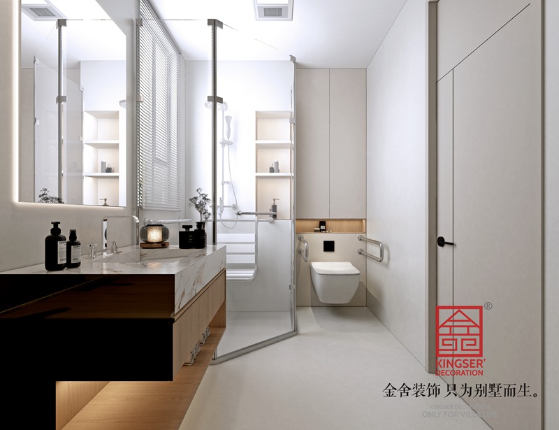 國仕山中式風格衛生間裝修設計