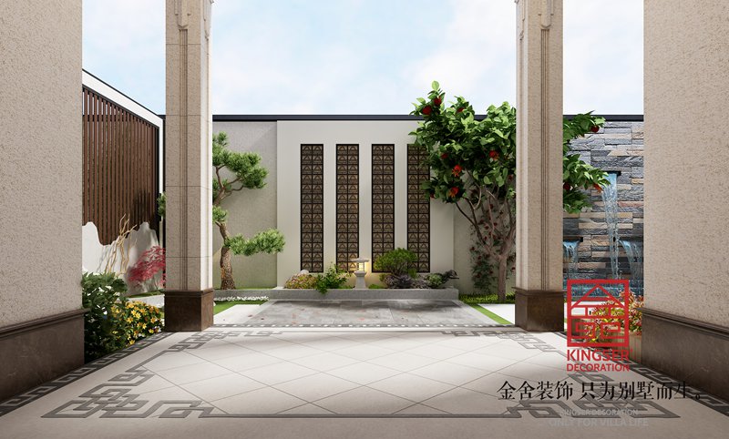 別墅庭院裝修設計