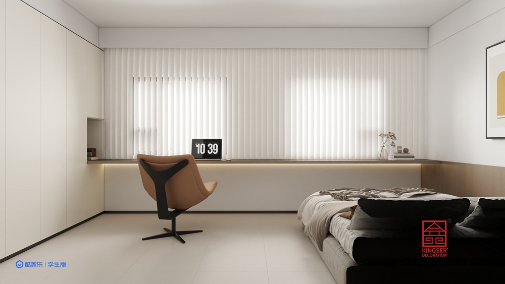 云和賦162平米現(xiàn)代簡(jiǎn)約裝修-書房