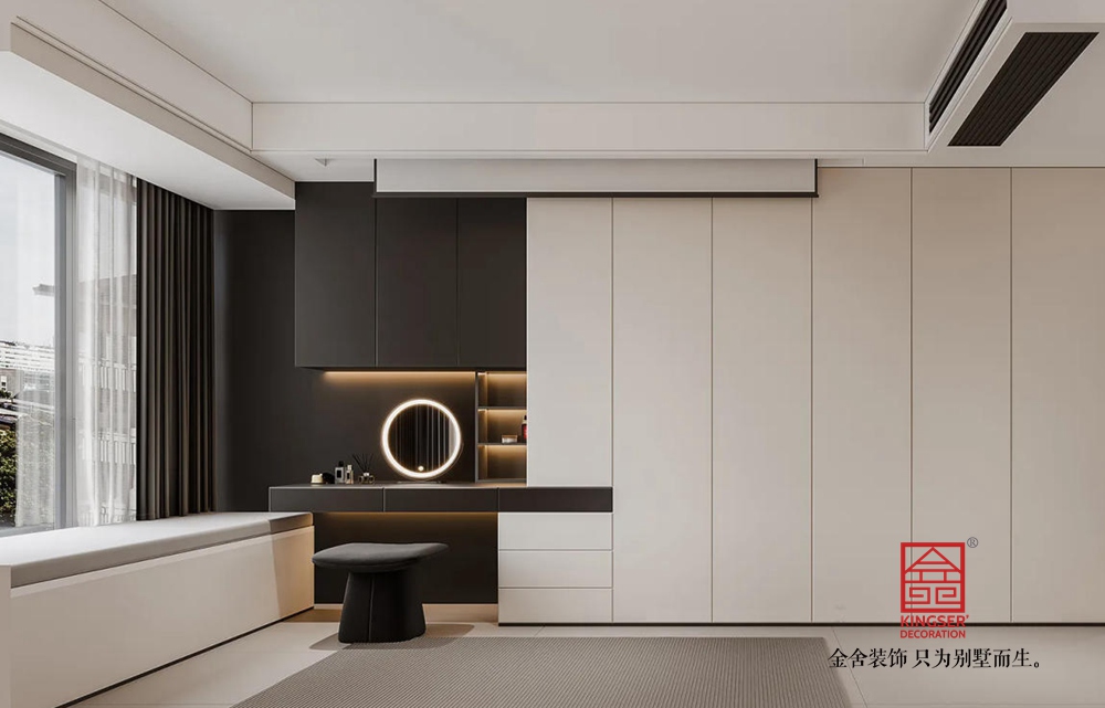 云山樾175平米現代簡約風格裝修-陽臺