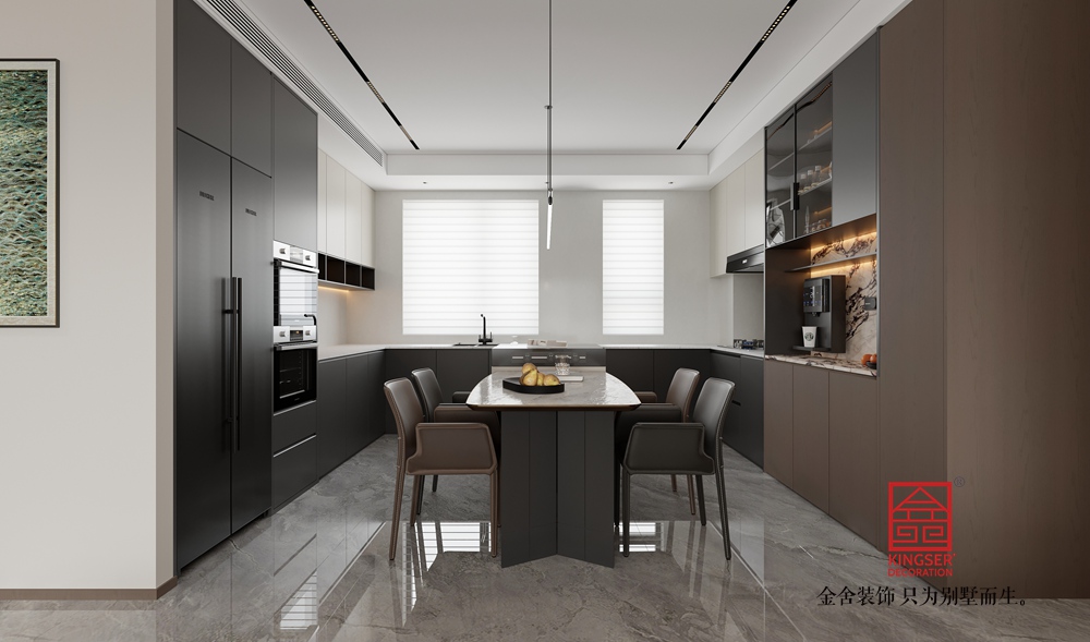 云和賦146平米現(xiàn)代簡(jiǎn)約裝修-餐廳